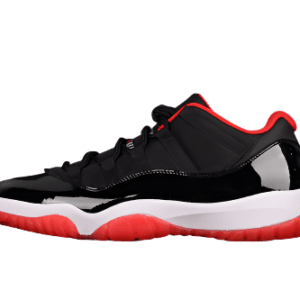 AIR JORDAN 11 RETRO LOW BRED BLACK/TRUE RED/WHITE