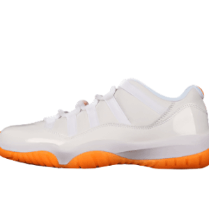 AIR JORDAN 11 RETRO LOW WHITE/BRIGHT CITRUS