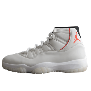 AIR JORDAN 11 RETRO PLATINUM TINT/SAIL-UNIVERSITY RED