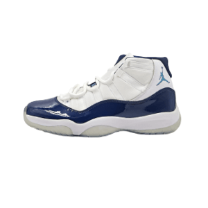 AIR JORDAN 11 RETRO WIN LIKE 82 WHITE/MIDNIGHT NAVY-UNIVERSITY BLU