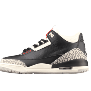 AIR JORDAN 3 DESERT CEMENT BLACK/RUSH ORANGE-FOSSIL STONE-SAIL