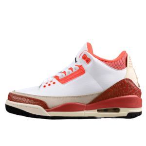 AIR JORDAN 3 RETRO GS WHITE/BLACK/MARS STONE/TEAM ORANGE