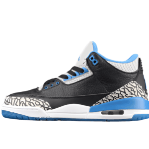 AIR JORDAN 3 RETRO SPORT BLUE-WOLF GREY/BLACK