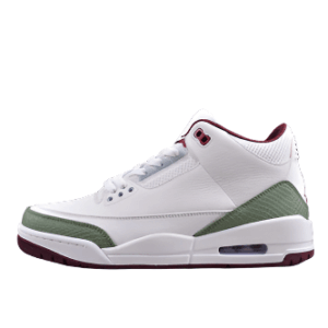 AIR JORDAN 3 RETRO YEAR OF THE DRAGON WHITE/GREEN/RED