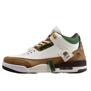 AIR JORDAN 3 SE WHITE/DARK BROWN-GREEN