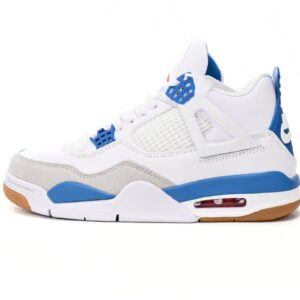 Air Jordan 4 White Blue