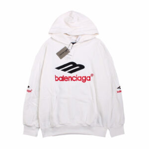 Balenciaga White Hoodie