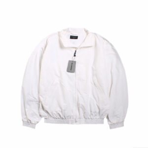 Balenciaga White Zip-Up Jacket
