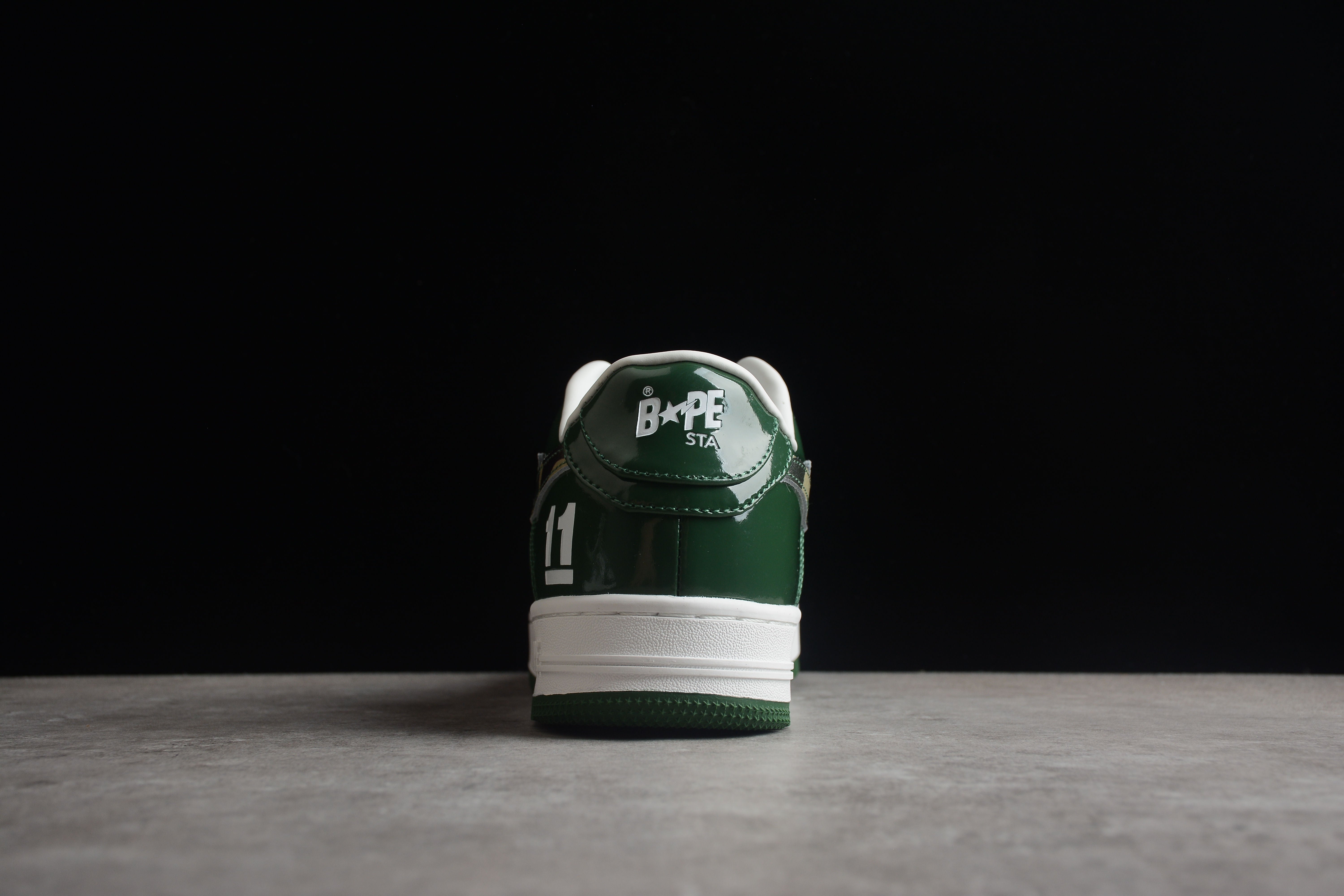 BAPE STA #11 Low Top Sneakers - Image 4