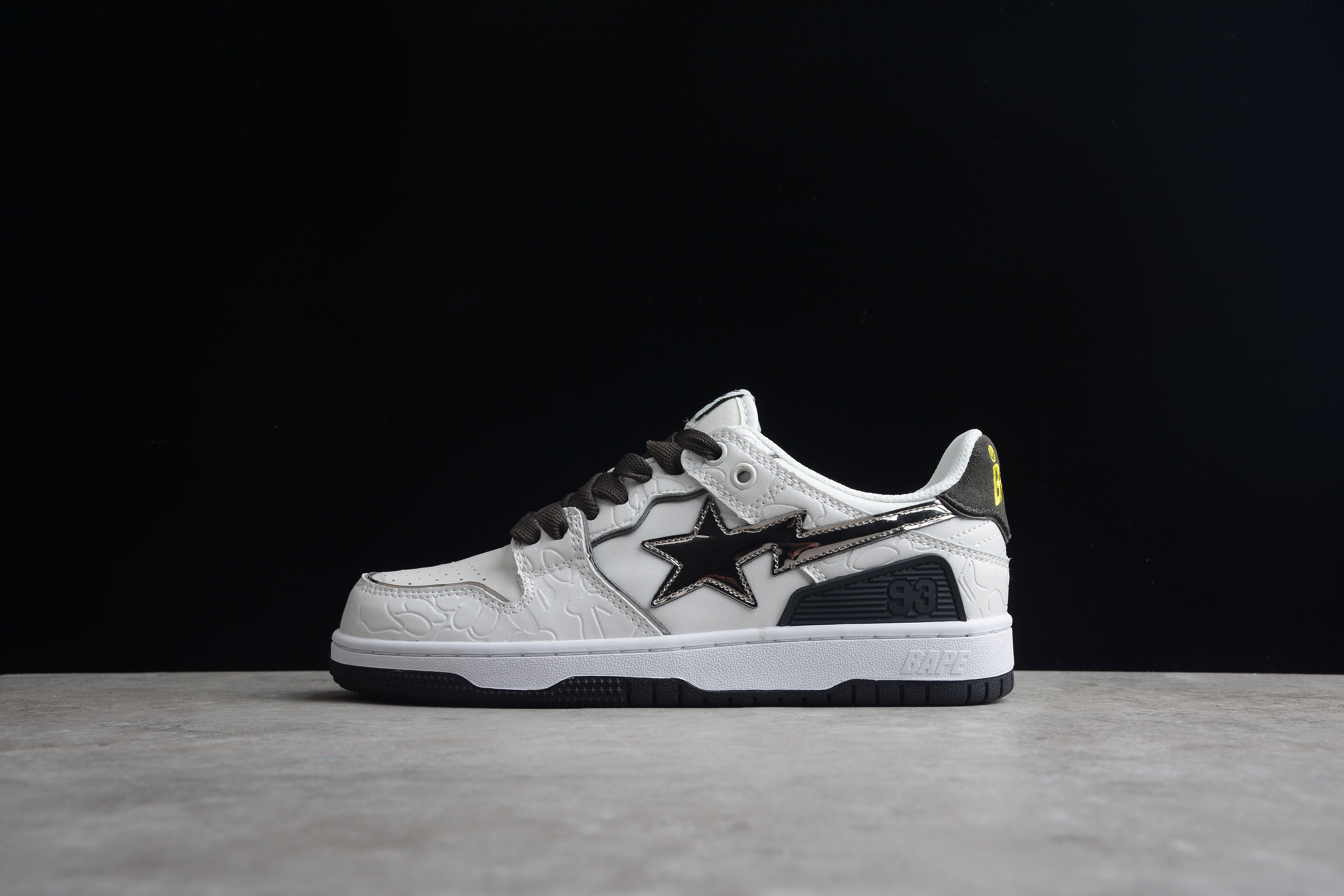 BAPE STA 93 Low Top Sneakers - Image 2