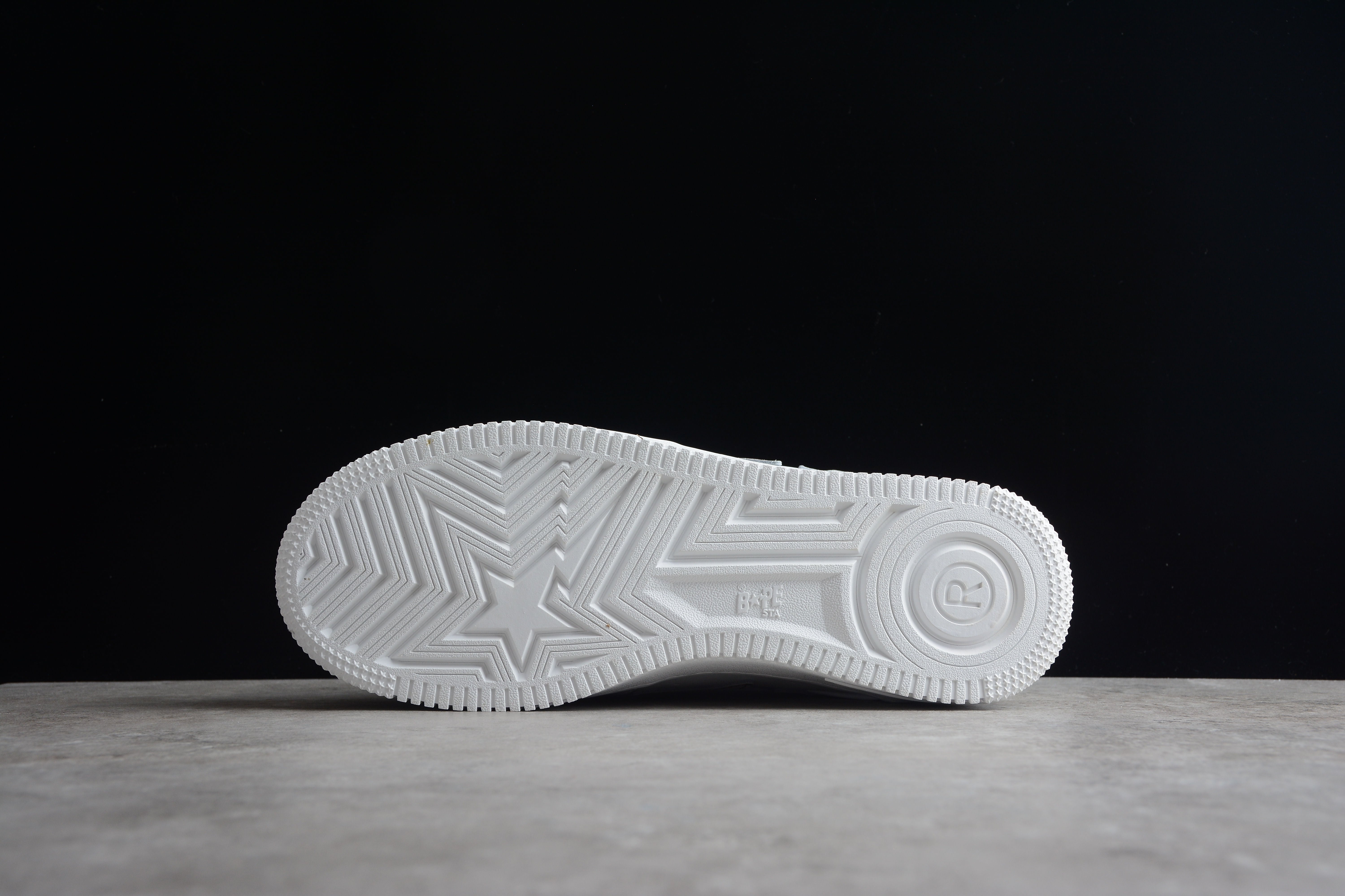 BAPE STA White Camo Edition Sneakers - Image 5