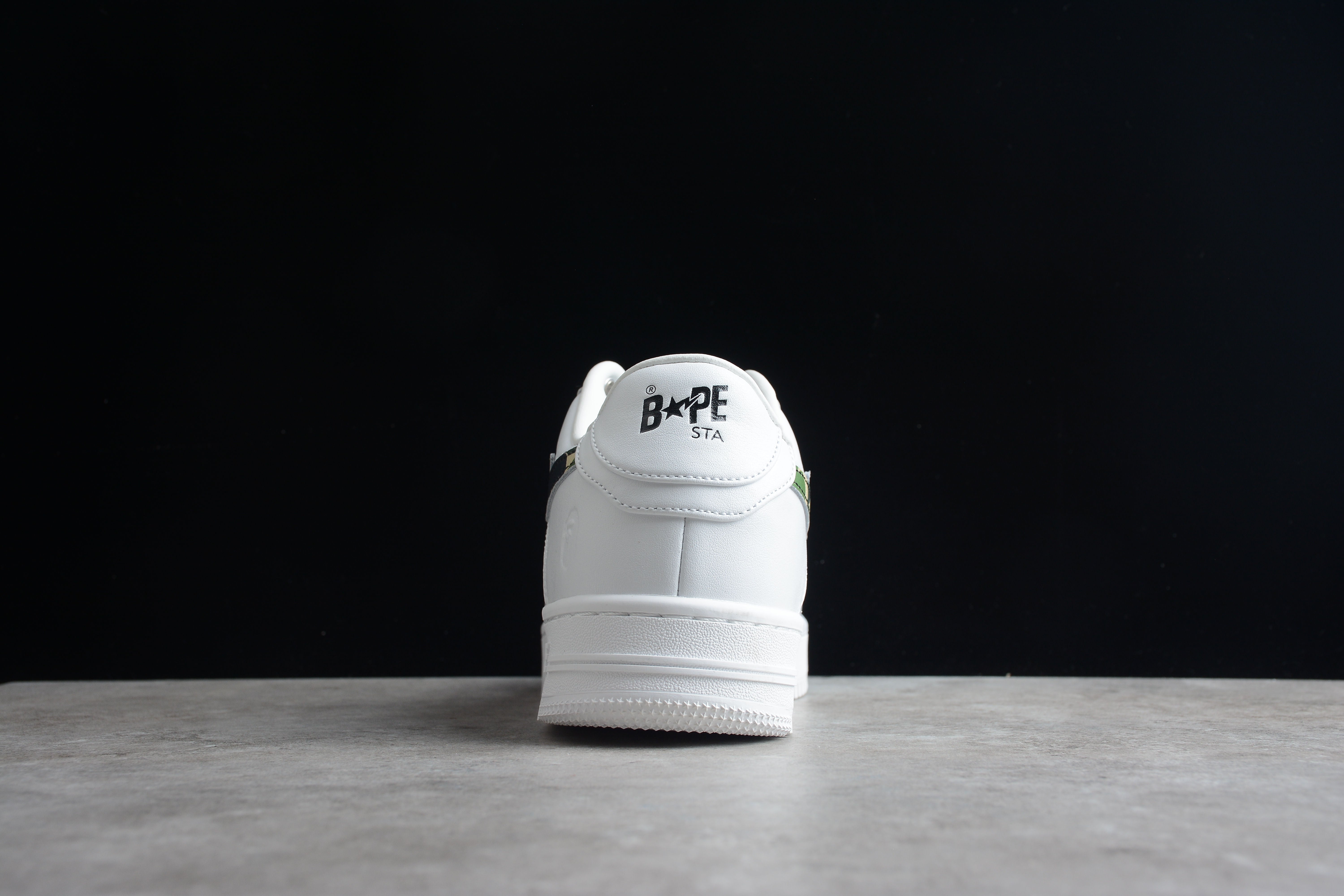 BAPE STA White Camo Edition Sneakers - Image 4