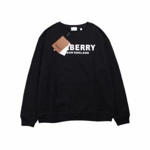 Burberry Black Sweatshirt with Logo