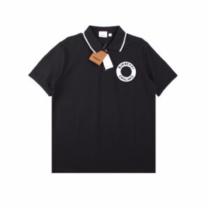 Burberry England Logo Polo Shirt - Black