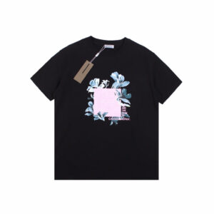Dior T-Shirt with Floral Graphic Design