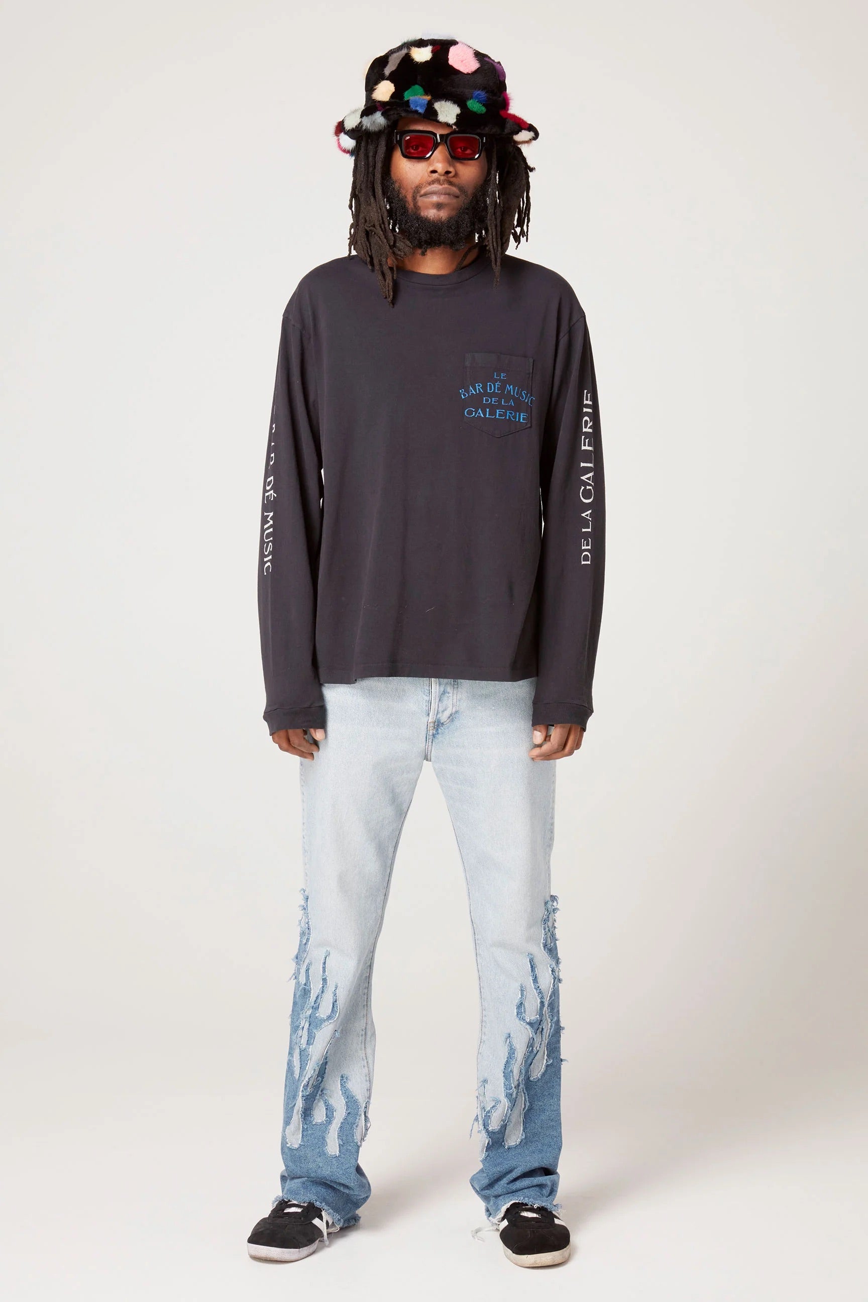 GALLERY DEPT LE BAR MUSIC DE LA LERIE LONGSLEEVE TEE - Image 7