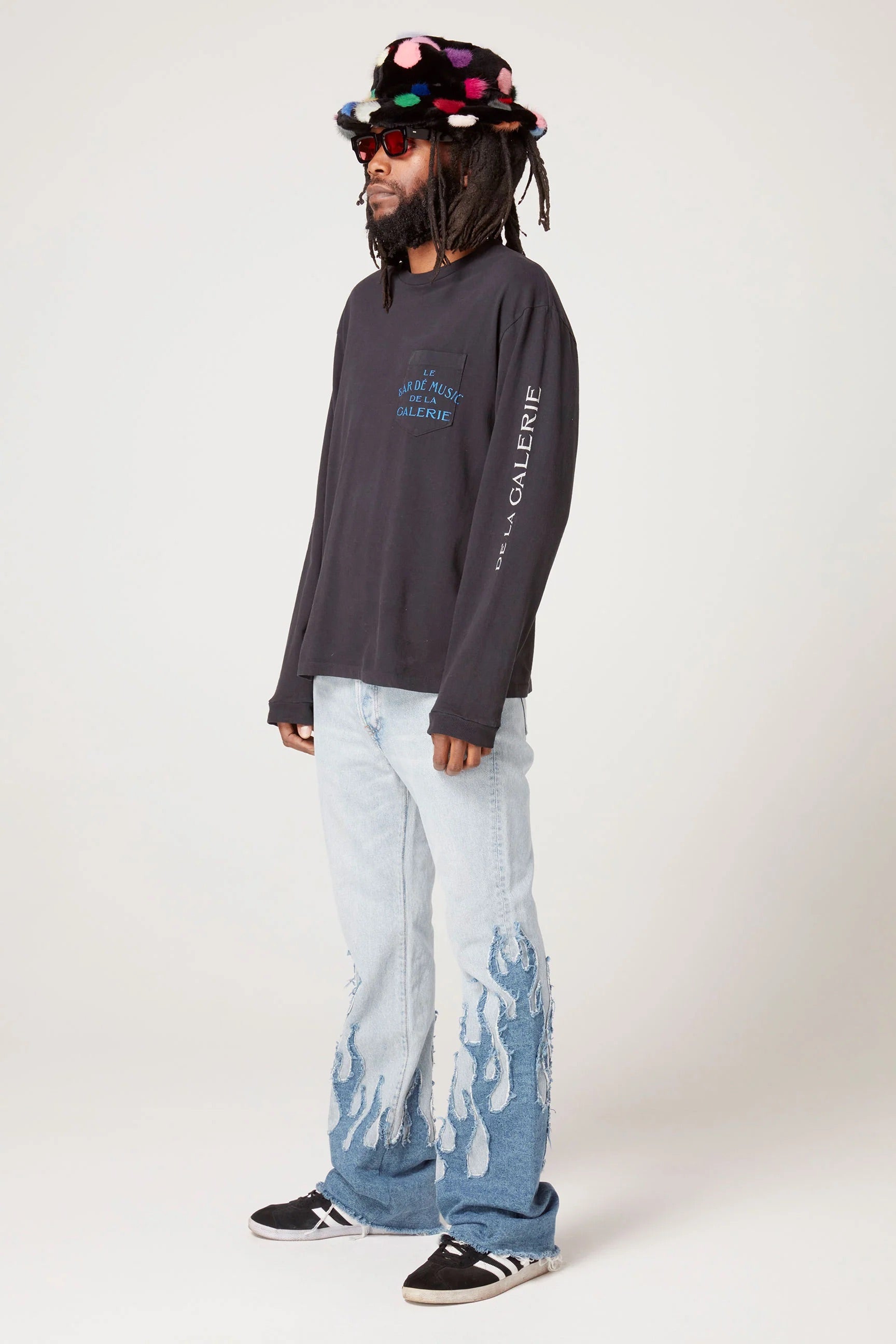 GALLERY DEPT LE BAR MUSIC DE LA LERIE LONGSLEEVE TEE - Image 6