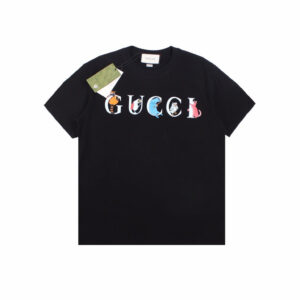 Gucci Mushroom Cluster T-Shirt (Black)