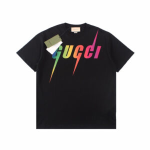Gucci Rainbow Lightning T-Shirt (Black)