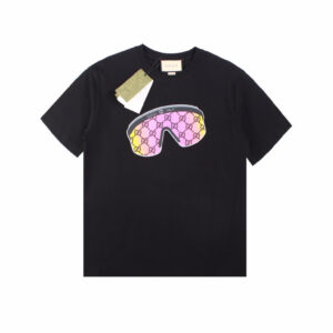 Gucci Sunglasses Graphic T-Shirt - Black