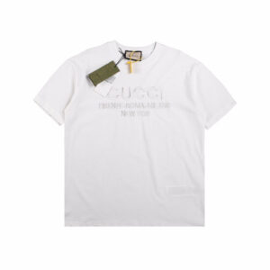 Gucci T-shirt with Embroidered Cities