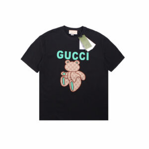 Gucci Teddy Bear Print T-Shirt - Cream