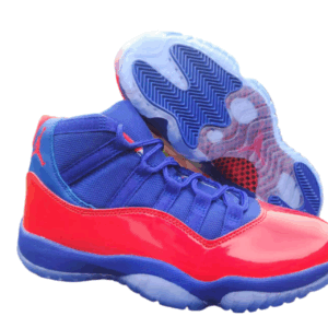 JORDAN 11 Blue and Red