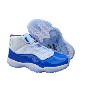 JORDAN 11 Blue and White