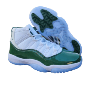 JORDAN 11 Green and White