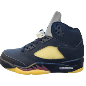 Jordan 5 Black and Yellow