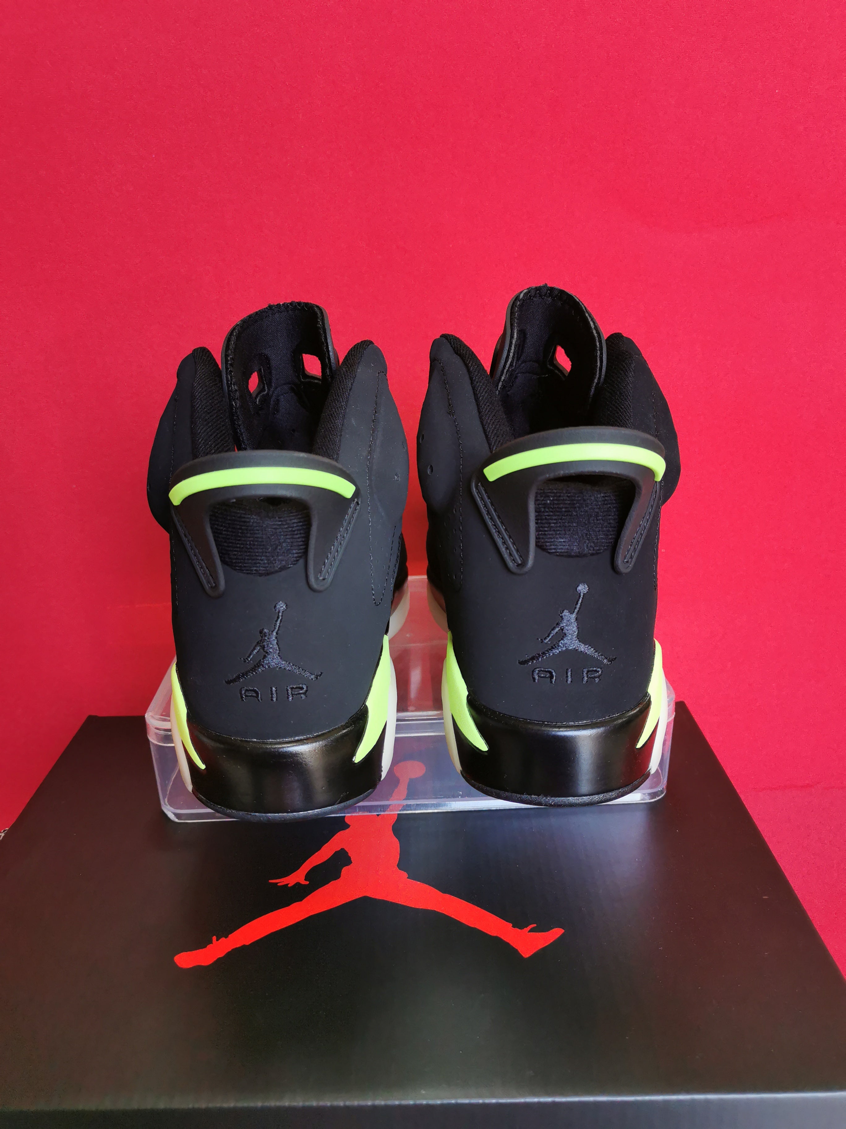 Jordan 6 Black and green - Image 3
