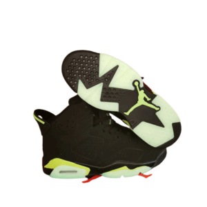 Jordan 6 Black and green