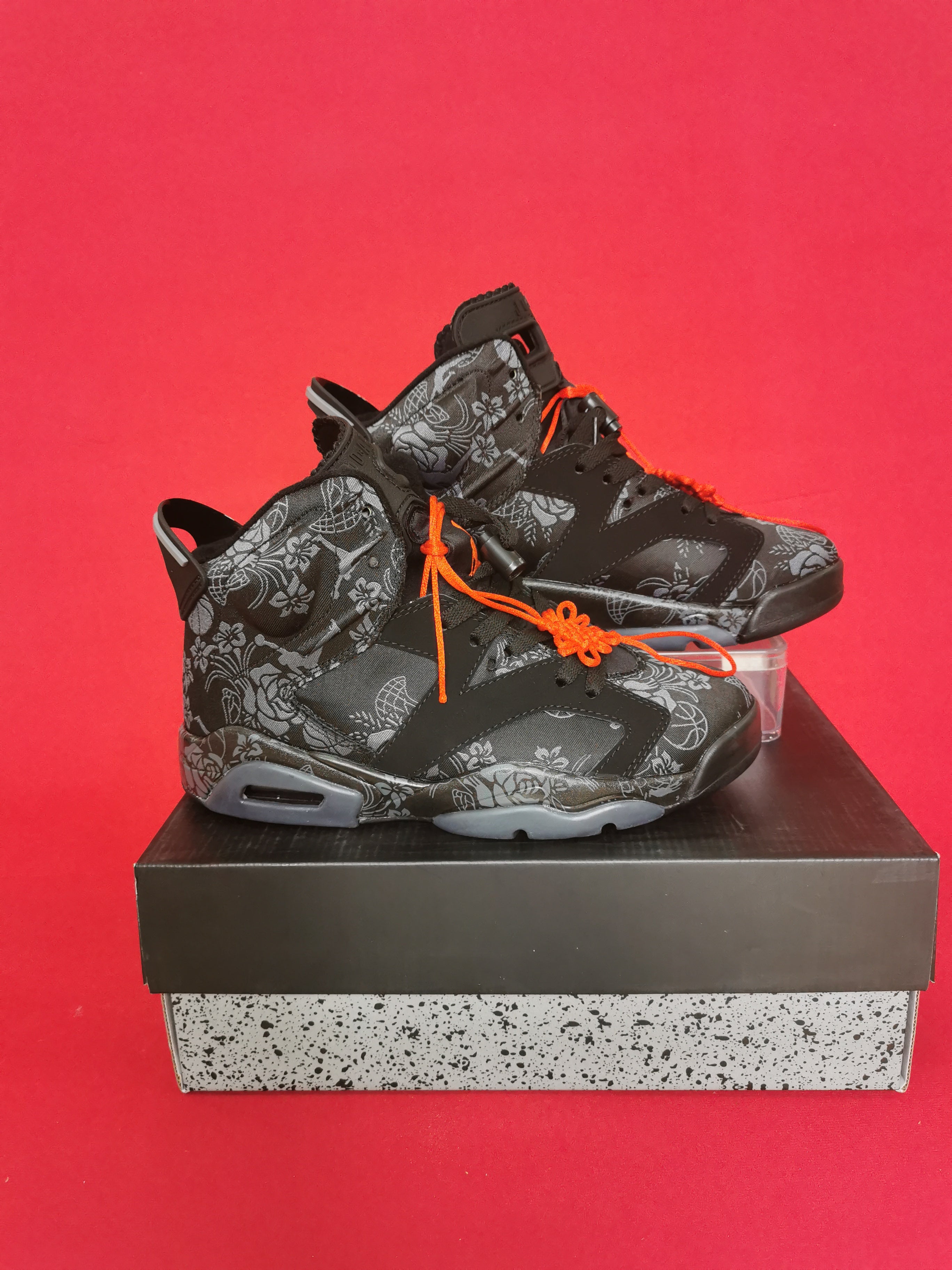 Jordan 6 Black and Orange - Image 3