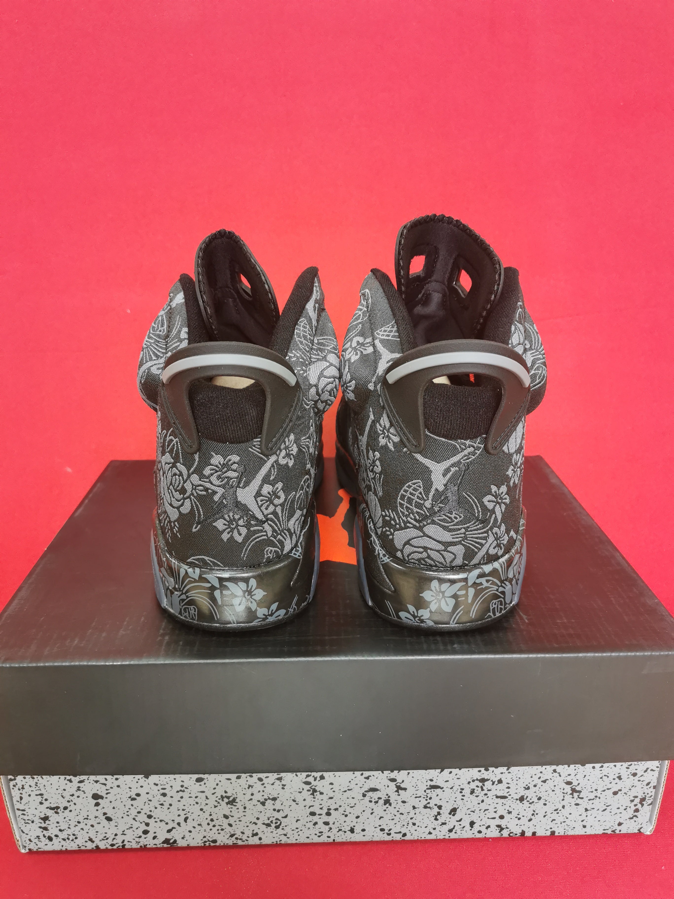 Jordan 6 Black and Orange - Image 4