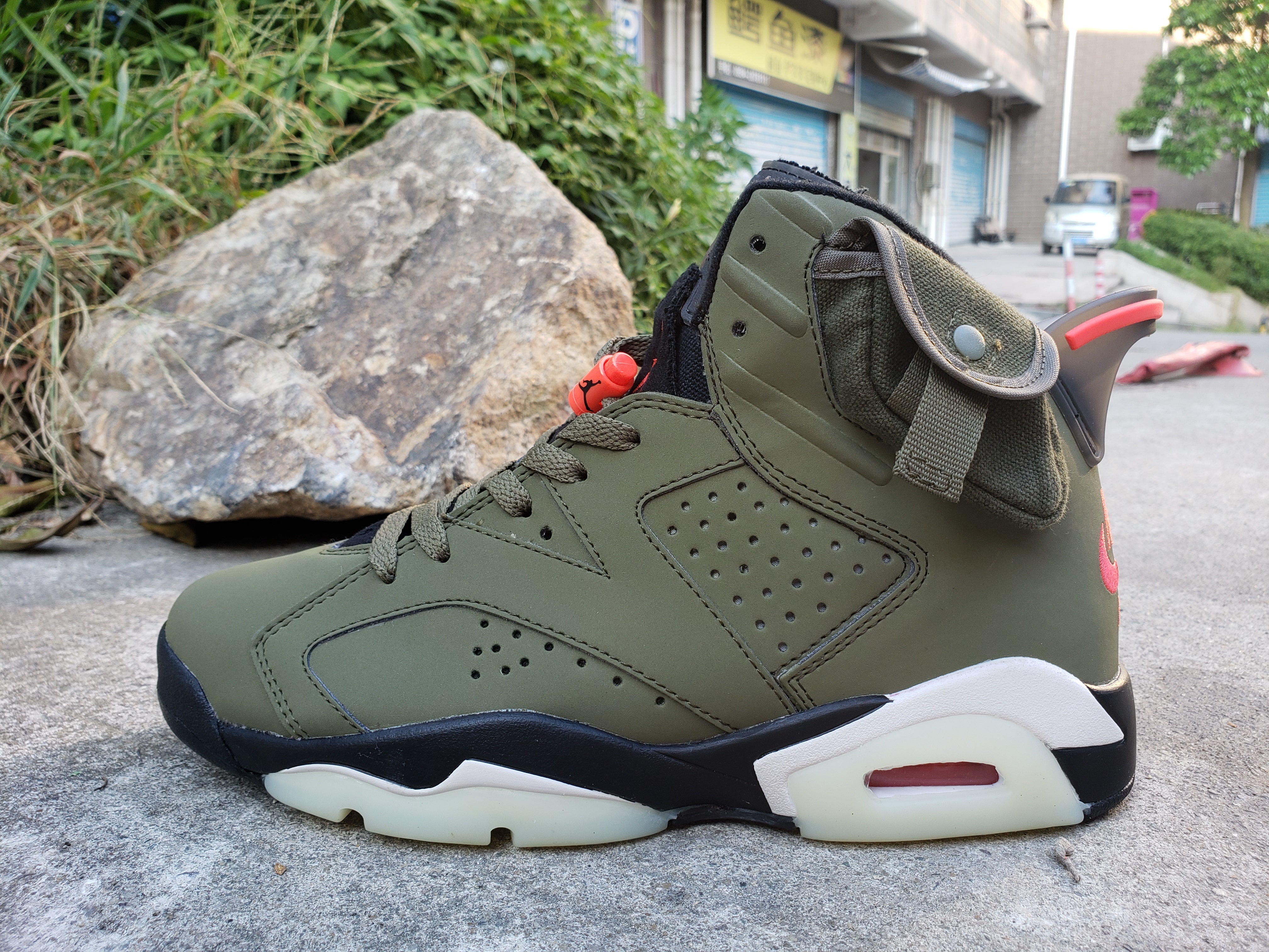 Jordan 6 Retro "Travis Scott - Medium Olive" - Image 4