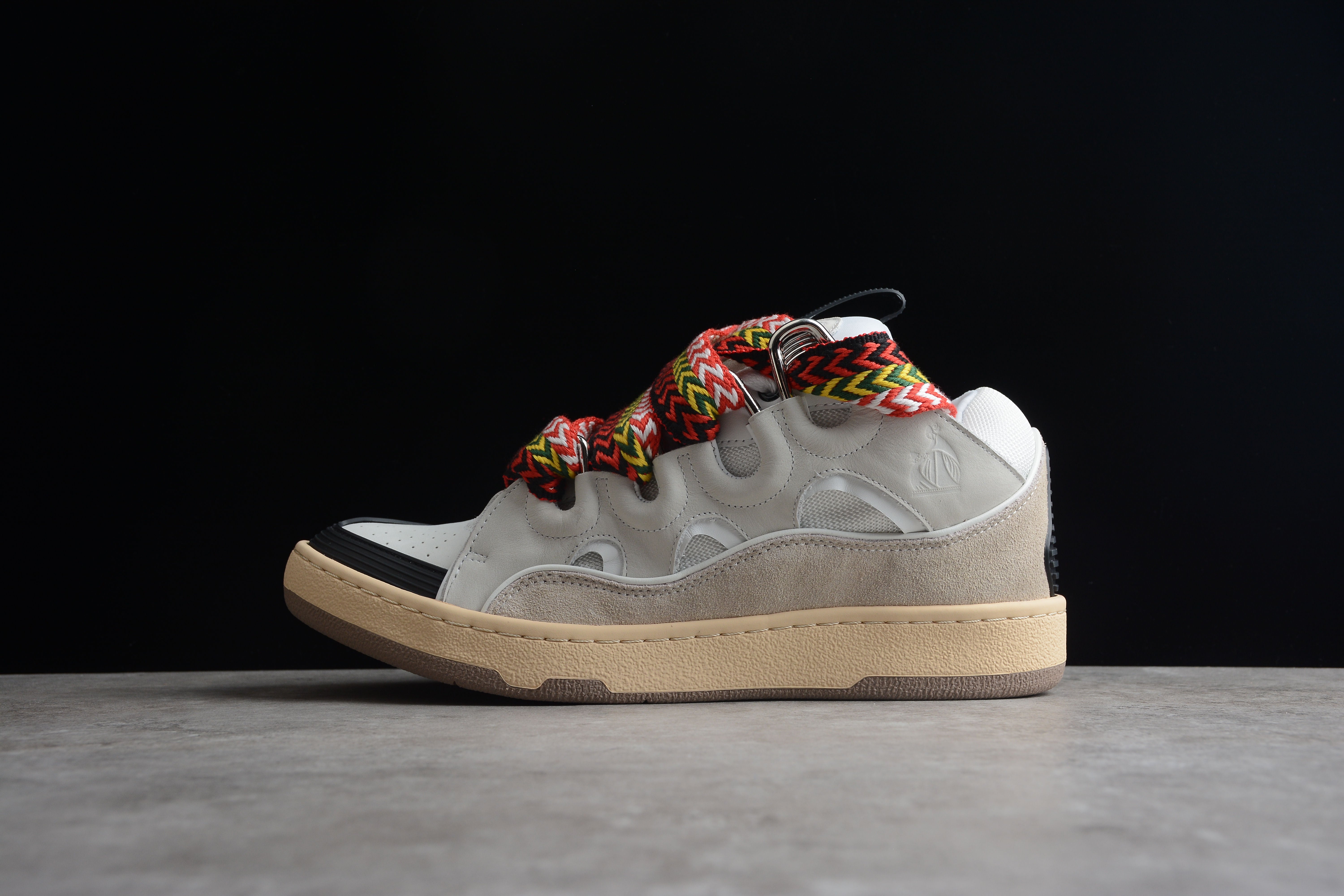 Lanvin Colorful Lace Sneakers - Image 2