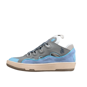 Lanvin Grey and Blue Sneakers