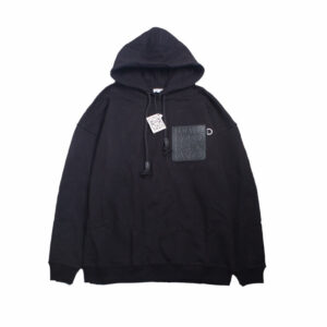 Loewe Black Logo Patch Hoodie