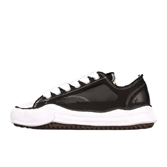 MAISON MIHARA YASUHIRO PETERSON OG SOLE CANVAS LOW BLACK