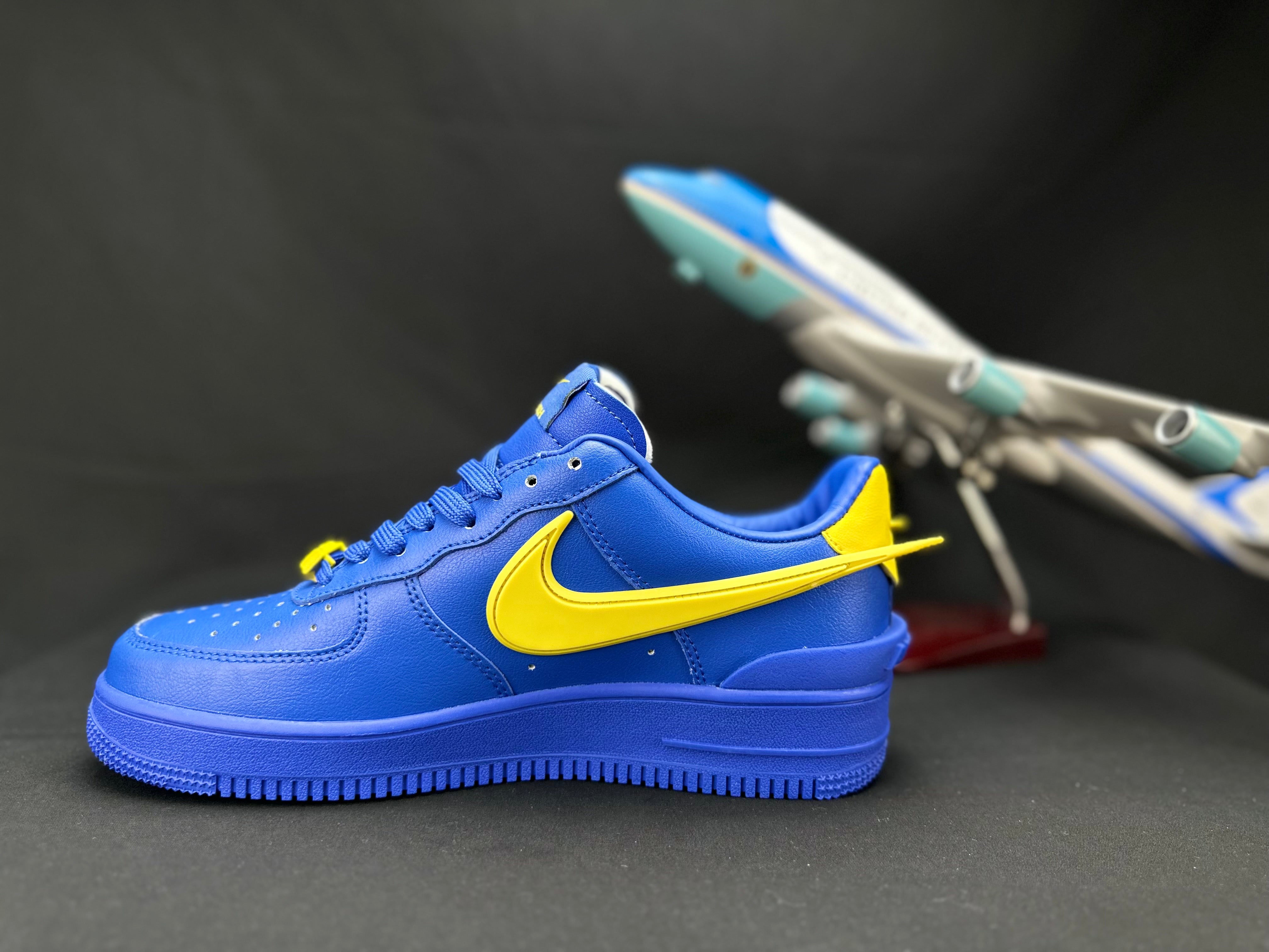 NIKE AIR FORCE 1 "Big Swoosh Blue" - Image 3
