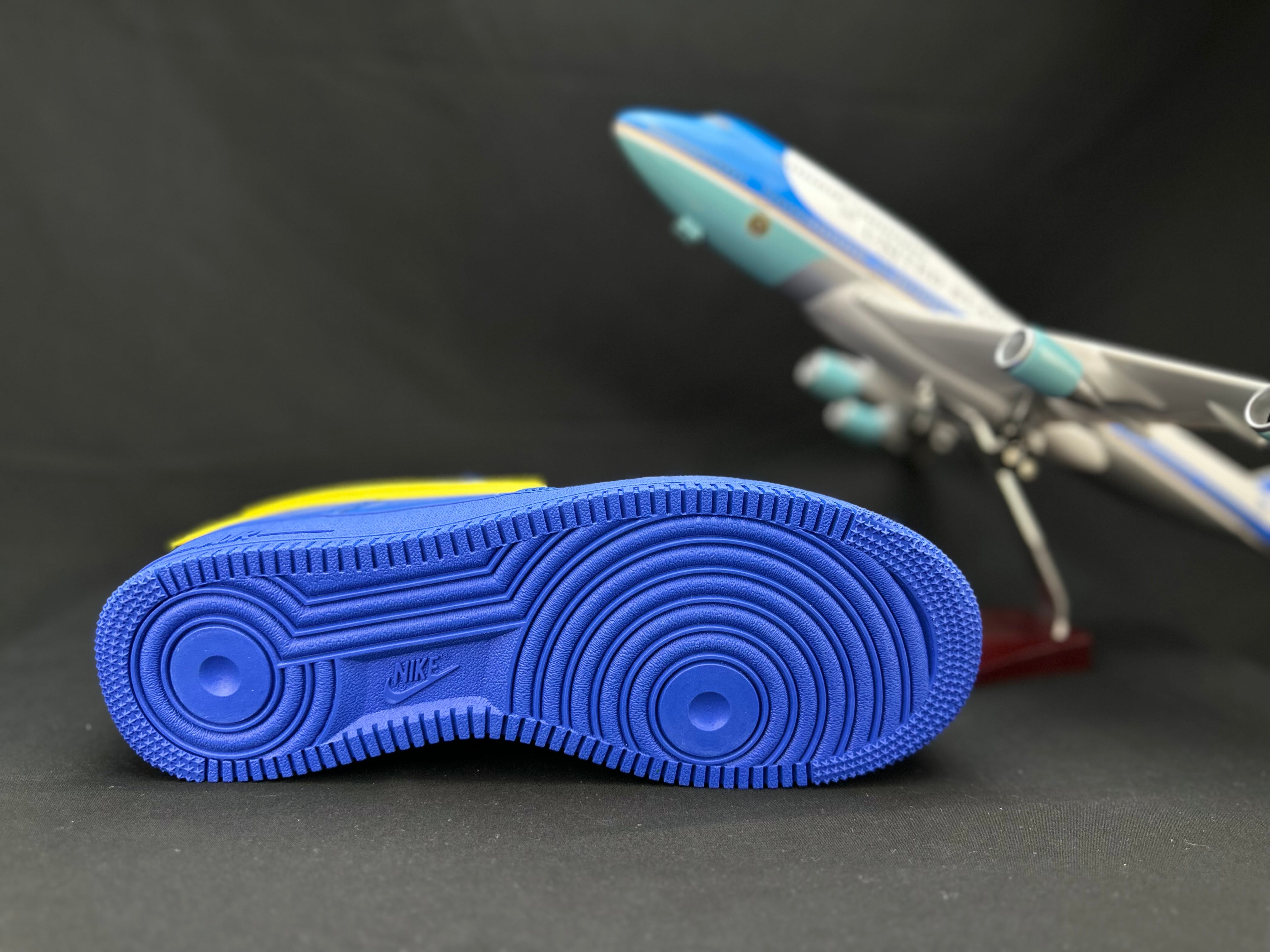 NIKE AIR FORCE 1 "Big Swoosh Blue" - Image 4