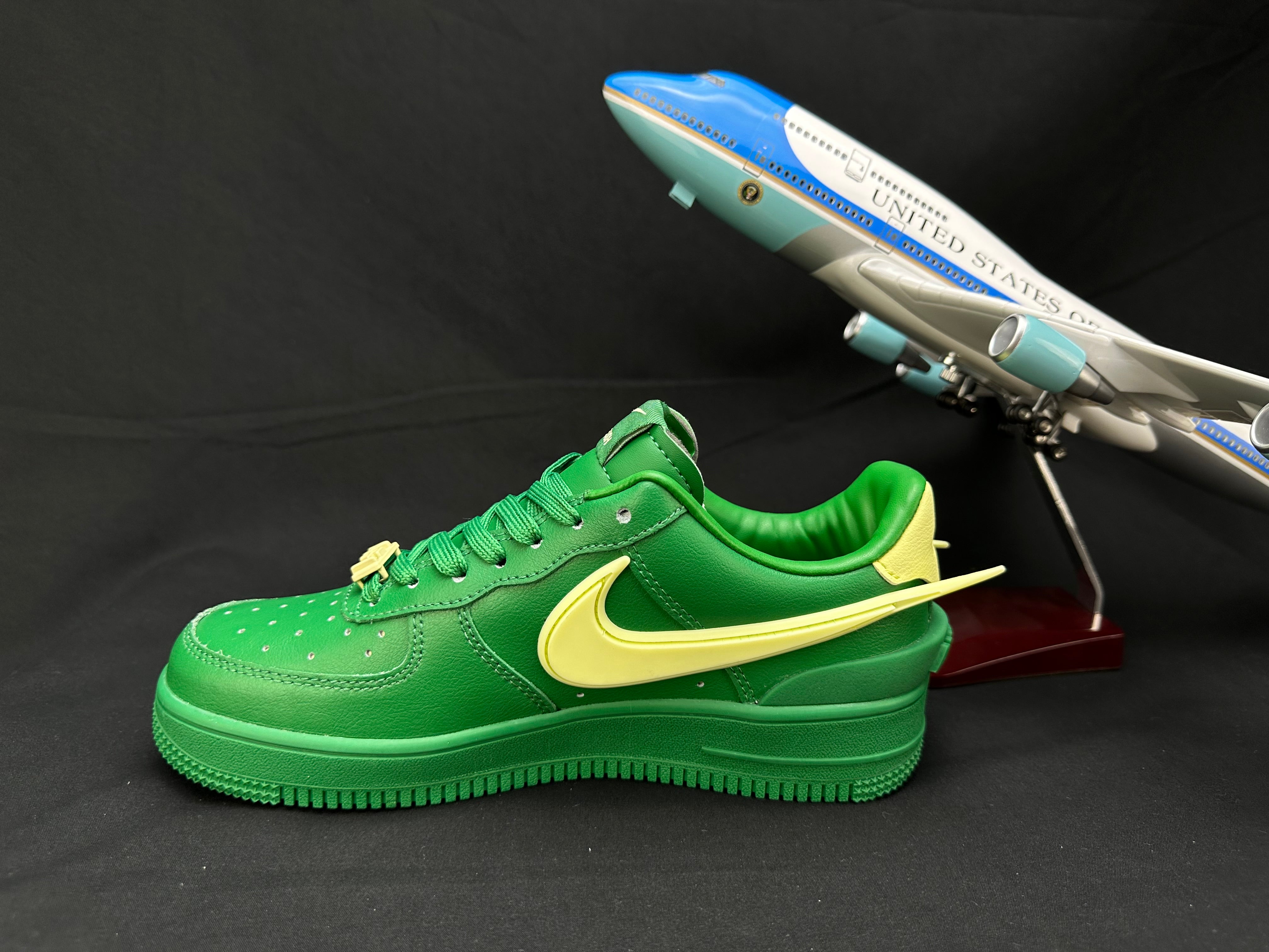 NIKE AIR FORCE 1 "Big Swoosh Green" - Image 3