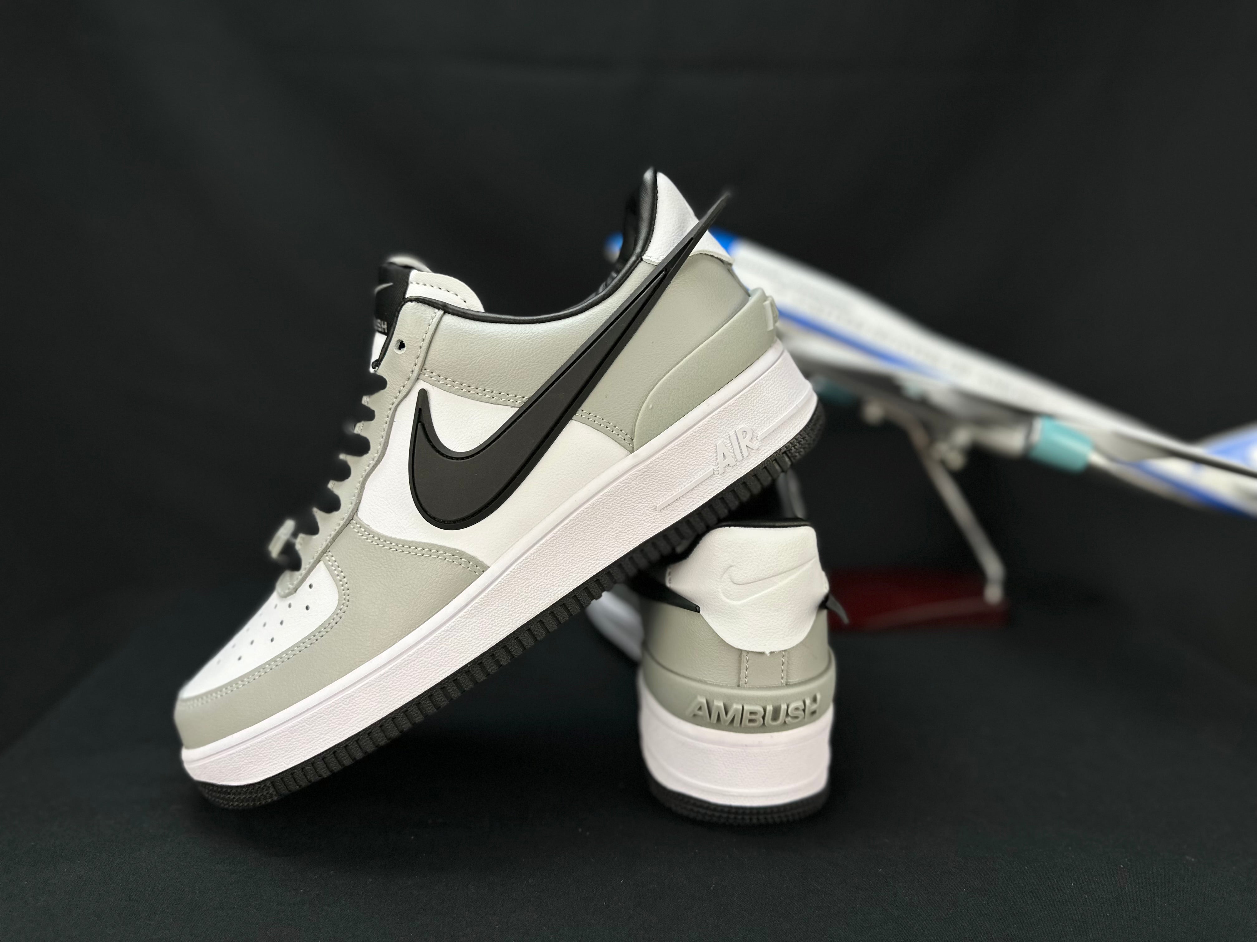 NIKE AIR FORCE 1 "Big Swoosh Grey" - Image 5