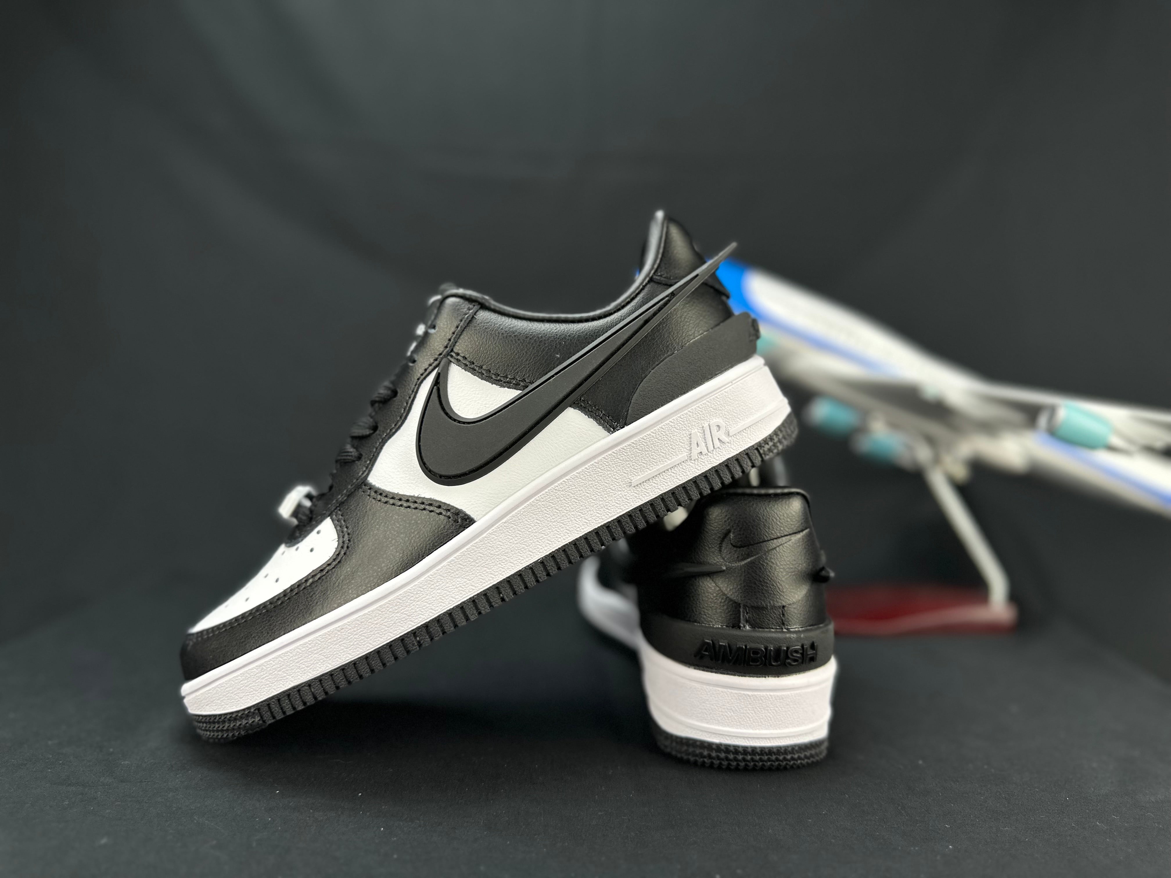 NIKE AIR FORCE 1 "Big Swoosh Panda" - Image 5