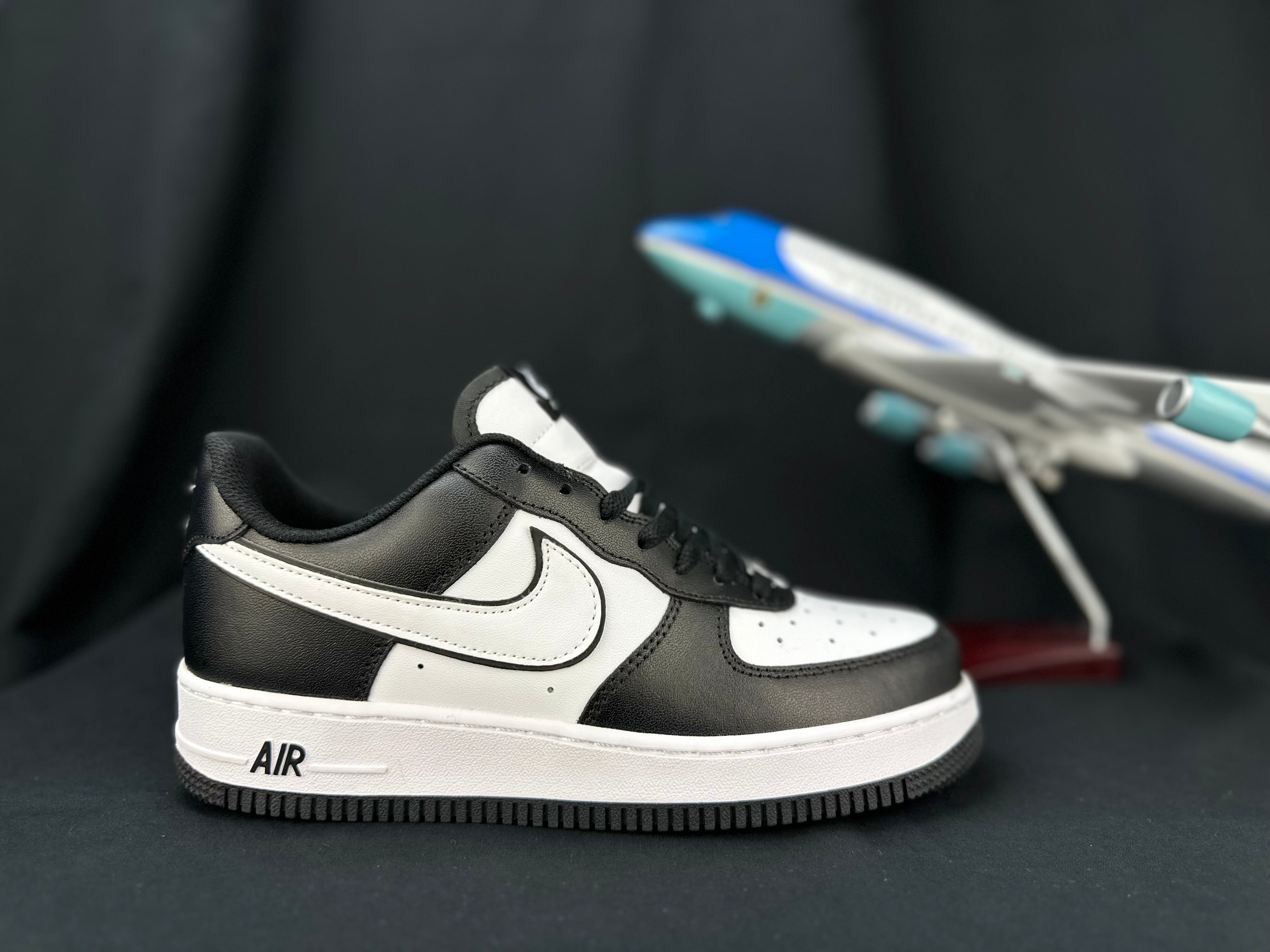 NIKE AIR FORCE 1 "Double Swoosh Panda" - Image 2