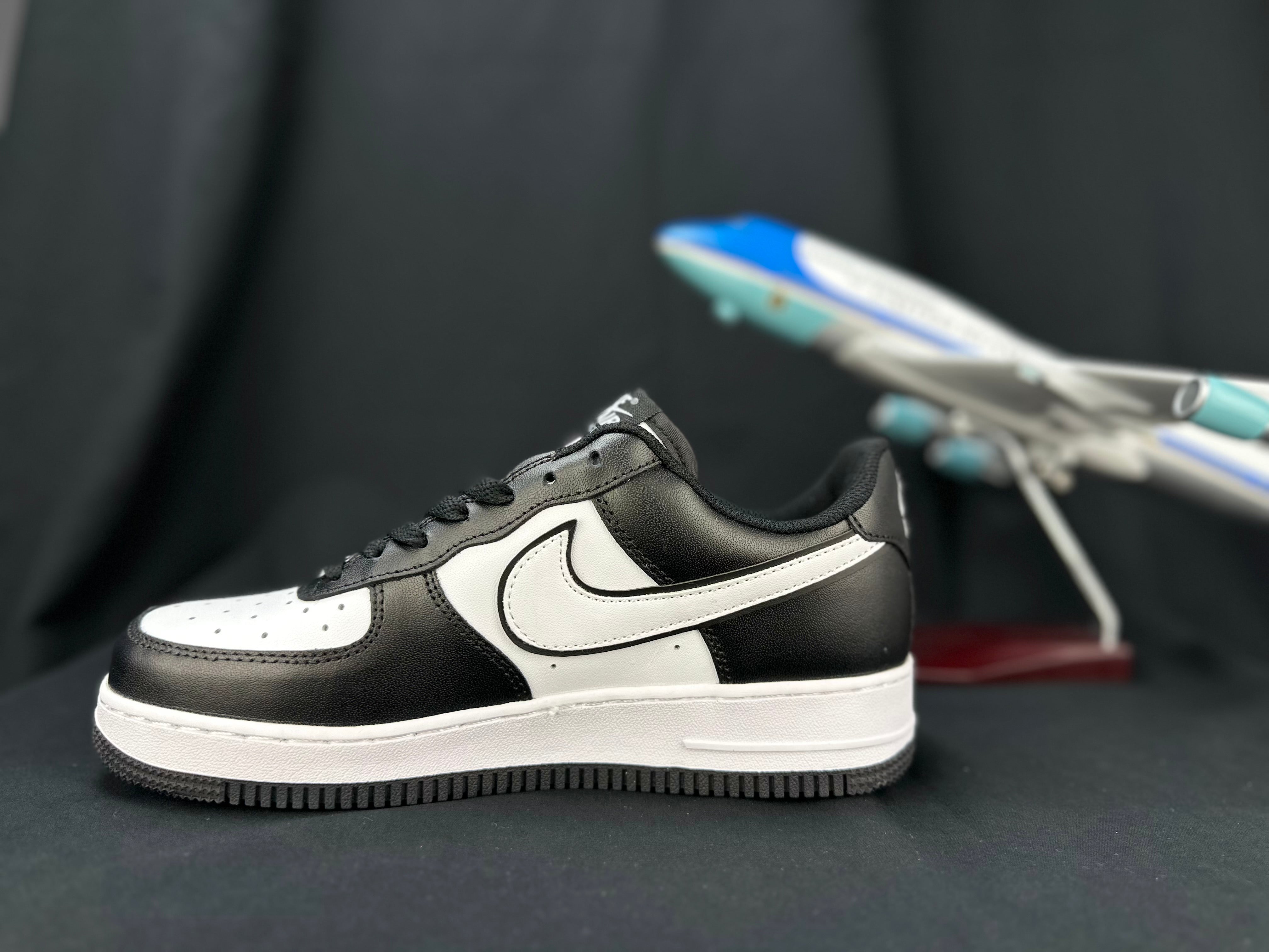 NIKE AIR FORCE 1 "Double Swoosh Panda" - Image 3