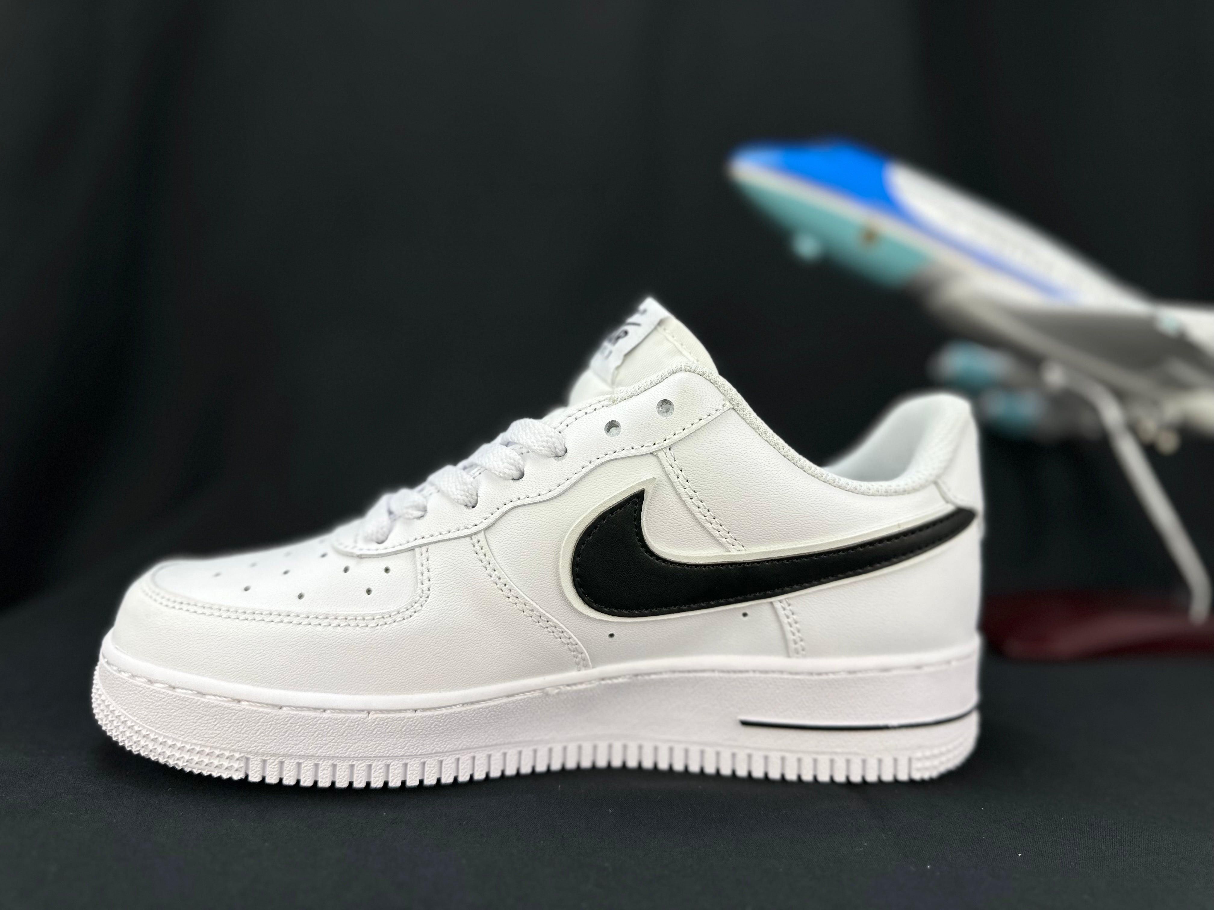 NIKE AIR FORCE 1 "Double Swoosh White/Black" - Image 3