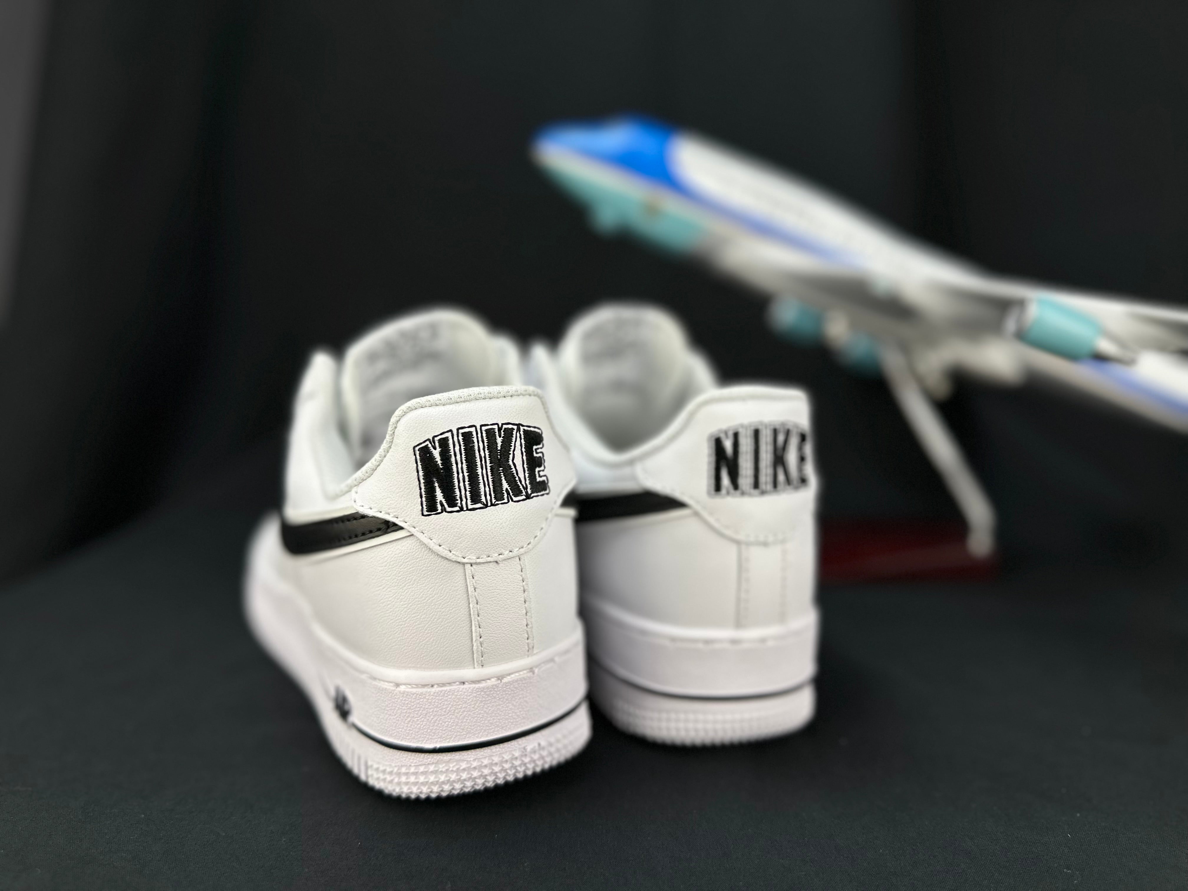 NIKE AIR FORCE 1 "Double Swoosh White/Black" - Image 5