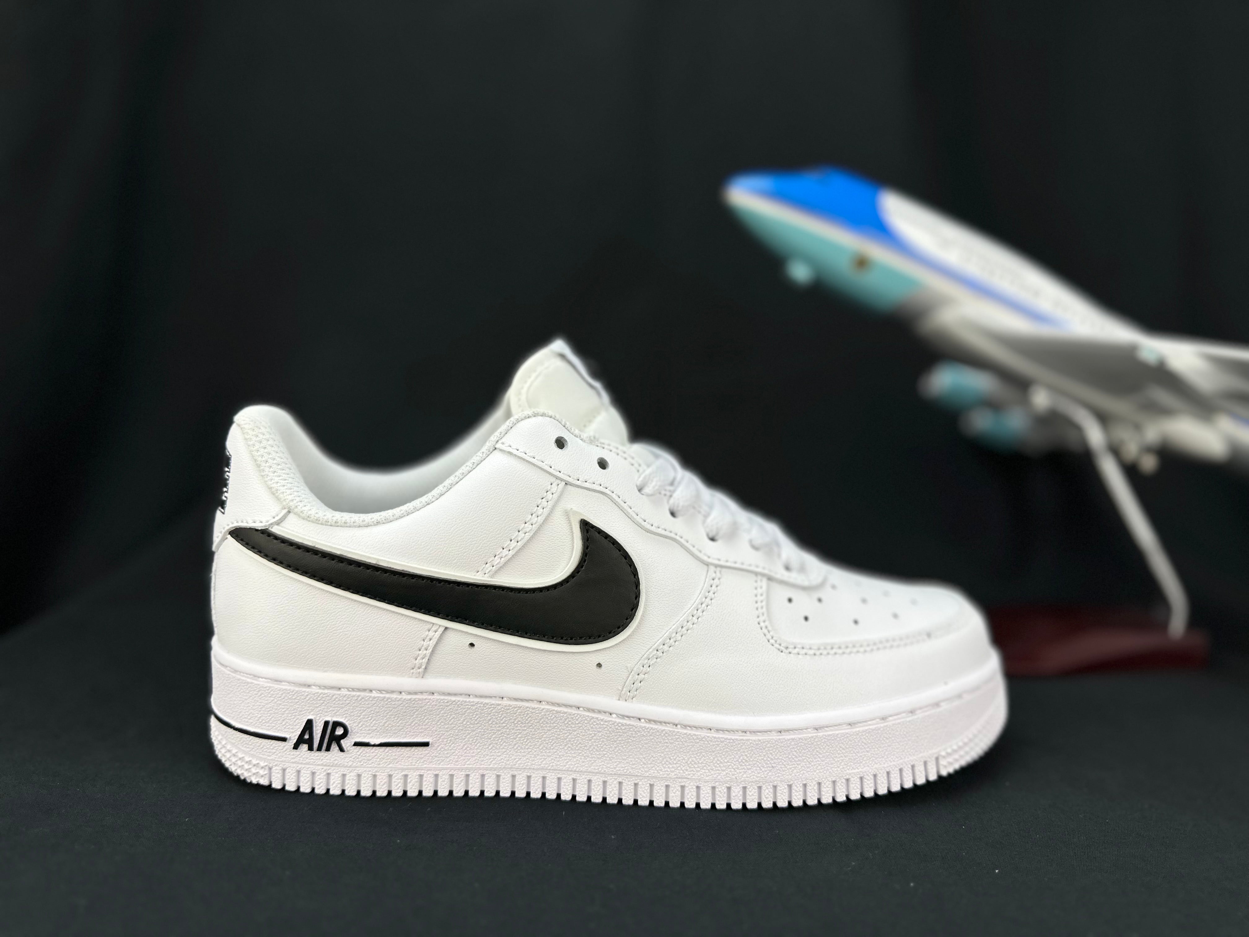 NIKE AIR FORCE 1 "Double Swoosh White/Black" - Image 2