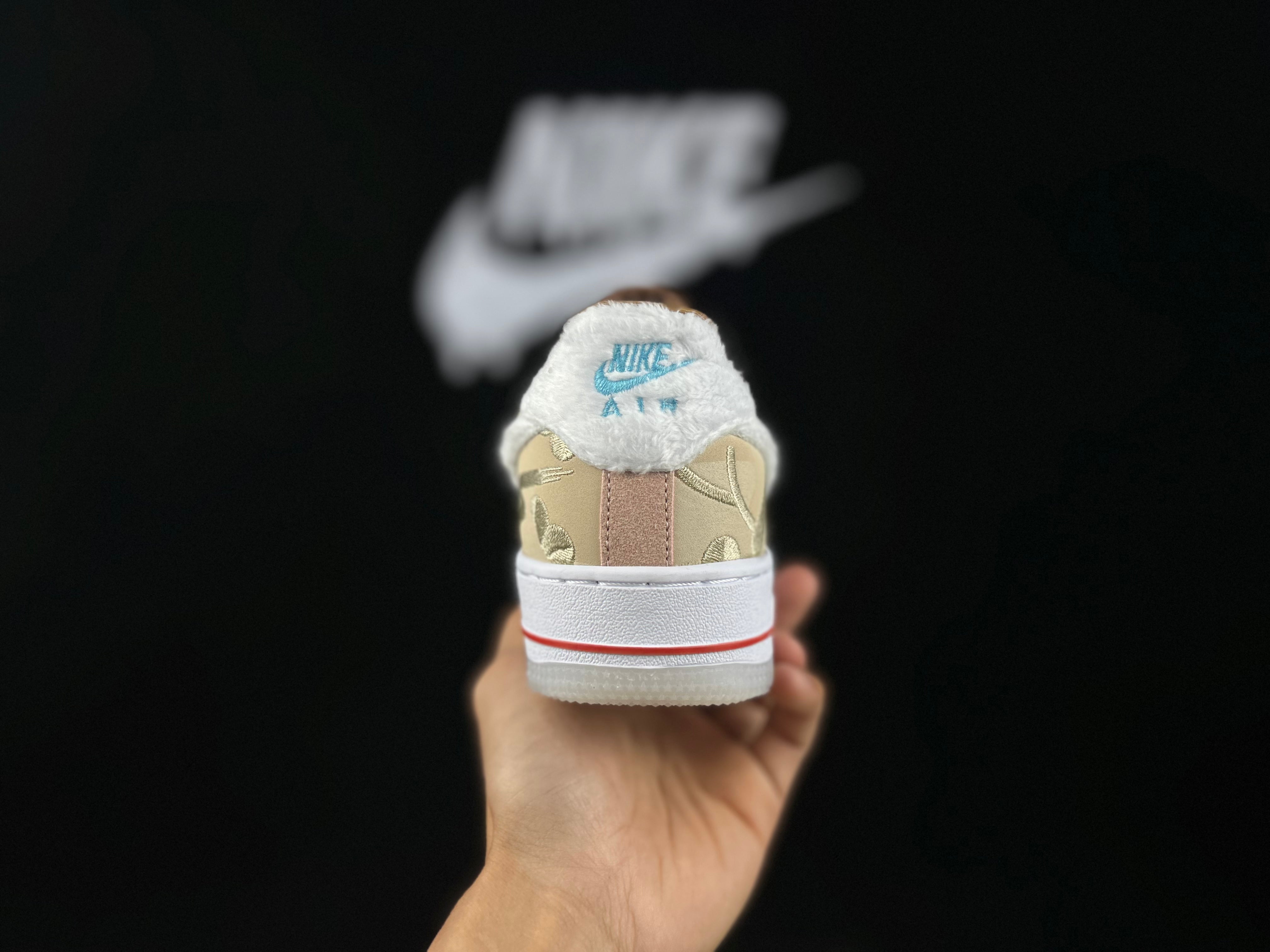 NIKE AIR FORCE 1 "Embroidered Year of the Rabbit" - Image 3
